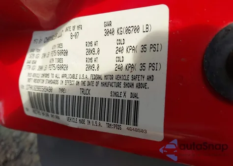 2008 Dodge Ram 1500 Slt z USA, uszkodzony, nr VIN 1D7HA18298S509490